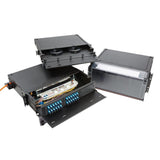 OCC RTC2U-6APBL Enclosure Rack Mount with (6) Adapter Plate, Black