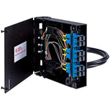 OCC ZDMB6B Zone Distribution Enclosure, Port 7"x 6"x 2", Black