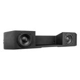 Under Seat Subwoofer Enclosure 2 x 6.5" Sealed for JT Gladiator Jeeps - side view | Silarius