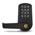 ProdataKey RL-C2-H-116-PHL-622-RH-234-ASA-SFL-KA Red Cylindrical Lock, High-Security + Bluetooth, Philadelphia Lever, Right Hand, 2-3/4" Backset, ASA ANSI Strike, Keyed Alike, Black