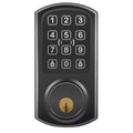 ProdataKey RLDBPKB Red Wireless Deadbolt Lock with Keypad, Bluetooth and Prox, Black