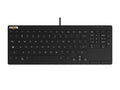 Havis KB-3007-A Medical Keyboard with Number Pad & Right Touchpad