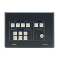 Kramer RC-74DL(B) 12-Button Ethernet and KNET Control Keypad with Knob and Displays, US, Black