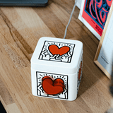 Keith Haring Lovebox - detail view | Silarius