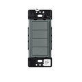 Lutron RRST-HN3RL-SL Sunnata RF 3-Button with Raise / Lower Hybrid Keypad for RA3 Systems; 150W LED; Neutral Required; Single Pole; 120V; Slate
