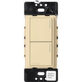 Lutron RRST-HN2B-IV Sunnata RF 2-Button Hybrid Keypad for RA3 Systems; 150W LED; Neutral Required; Single Pole; 120V; Ivory
