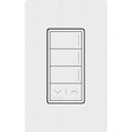 Lutron RRST-W3RL-SW Sunnata RF 3-Button Raise / Lower Wall Keypad for RA3 Systems; Neutral Required; 120-277V; Snow White