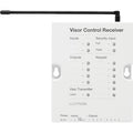 Lutron RR-VCRX-WH RadioRA 2 Car Visor Receiver Unit; Works for RA3 Systems; Contact Closure Inputs / Outputs; 9VDC Adapter Included; White