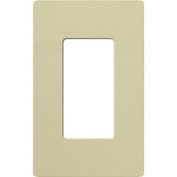 Lutron SC-1-SA Claro 1 Gang Wall Plate for Decorator-Style Dimmers; Switches; and Outlets; Satin Finish; Sage