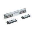 Locknetics M422 Electromagnetic Lock, 12/24 Volt DC, 18-1/16" Length 1-3/8" Depth 2-1/2" Height, 22 to 14 AWG Wire, 500 Pound Holding Force, Satin Aluminum