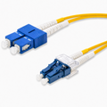 Cleerline CTG-B0E-02LUSU-02M Fiber Testing Reference Cable, Singlemode LC/UPC to SC/UPC, 6.6'