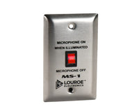 AVF-LE-331 1-Gang Mute Switch (Louroe LE-331)