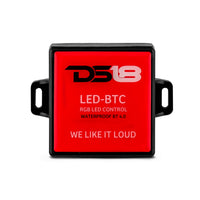 RGB-LED Lights Bluetooth 4.0 Controller | Water-Resistant IP65 - front view | Silarius