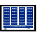 Cornell A-4448-1 Call System Annunciator Easy Label Series from 4 to 48 Zones