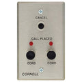 Cornell B-122 Bedside Station with Jacks, Call Placed Lights and Cancel Button