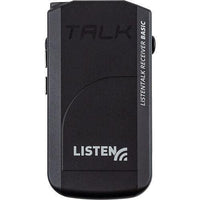 Listen Technologies LKR-12-A0 ListenTALK Line One-Way Receiver Basic Communication, (1) LKR-12, (1) LA-365 Li-ion Battery, (1) LA-401 Ear Speaker and (1) LA-445-BK Lanyard
