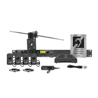 Listen Technologies LS-58-216-D Listen iDSP Advanced Level III Stationary RF System, 216 MHz, Dante