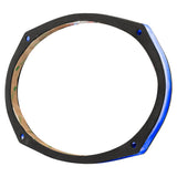 6x9 RGB LED Ring for Loudspeakers and Speakers - rear view | Silarius