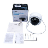 Luminys N3D-8LA2 LumiLuxSmart 8MP Dome IP Camera with IR and White-Light LEDs, 2.8mm Lens