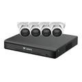 Luminys K54-4D1A2 LumiDeterrent Bundle, 4-Channel 8MP NVR and (4) 5MP Turret Cameras