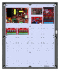 LifeSafety Power FPO250-B150D8D8PM8NLCE4M FlexPower Dual Voltage Power Supply with B150 Secodnary Voltage Module, (2) D8 Modules, M8 Module, NLC NetLink Module, E4 Enclosure, Mercury Backplate