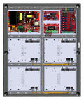 LifeSafety Power FPO150-B100C82D8PE4M/P8-C Dual Voltage Access Power System, 8 Lock and 8 Aux Outputs, Managed, Panduit Enclosure, Gray