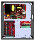 LifeSafety Power FPO250-C8D8E1M FlexPower Single Voltage Power Supply with C8 Module, D8 Module, E1 Enclosure, Mercury Backplate, 250W