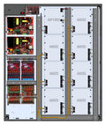 LifeSafety Power FPO150/250-2M8NLC2SD16E8M2/P16-A FlexPower ProWire Unified Access Control Power Supply System, 400W, 12/24VDC