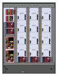 LifeSafety Power FPO250/250-3D8P5M8PNLCE12M/P24-C Dual Voltage Power Supply System, 24 Auxiliary and 24 Managed Outputs, 500W, 120VAC