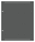 LifeSafety Power E8-DOOR-ONLY-BOXED Replacement Door for E8 Enclosure, Steel with Lock and Ground Strap, Gray