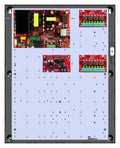 LifeSafety Power FPO250-B1002D8PE2M Flex Power 250W Single Voltage Power Supply with B100 Secondary Voltage Module, (2) D8 8-Output Module, E2 Enclosure, Mercury Backplate