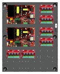 LifeSafety Power FPO150/150-6D8E2 Dual-Voltage Access Power System, 300W Total Output, Six D8 Auxiliary Boards, E2 Enclosure