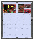 LifeSafety Power FPO150-B150M8NLCSD16E4M FlexPower Dual Voltage Power Supply with B150 Secondary Voltage Module, M8 Module, NLC NetLink Module, SD16 Module, E4 Enclosure, Mercury Backplate