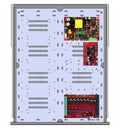 LifeSafety Power RGM75B-C8PZ Rugged Power System, 8 Lock Control Outputs, Zinc-Coated Steel Enclosure, Gray