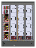 LifeSafety Power FPO250/250/250-3D8P5M8PNLCE12M/P24-A Power Supply, 750W Dual E, 120VAC, 40 Aux / 24 Control