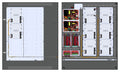 LifeSafety Power FPO150/250-2C82D8PE8M1/P16-A Dual Voltage Access System, 400W, 120VAC
