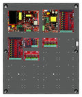 LifeSafety Power FPO75/150 C4P2C8P2D8PE4 Dual Voltage Power System, 24 Managed and 8 Auxiliary Outputs, Fire Alarm Interface, Networked, Gray