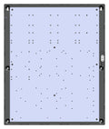 LifeSafety Power E4S-BOXED E4S Expansion Enclosure, Steel Cabinet with Lock and Tamper Switch, Gray
