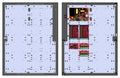 LifeSafety Power FPO250-B1002C82D8E6V1 FlexPower Modular 250W Power System with Dual Access Control Distribution Modules and Network Monitoring