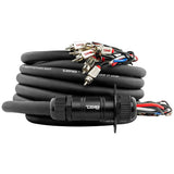 Snake, Medusa 10 Channel RCA and 4 x 12GA OFC Power Wire 30 Feet - detail view | Silarius