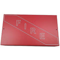 Kidde MFC-A Multifunction Fire Cabinet, Supports Signature Module Mounting Plates, Red