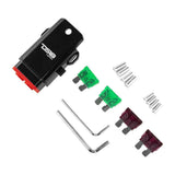 Marine Grade Fuse Holder 8-GA, Fuses Included - detail view | Silarius
