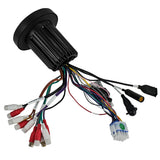 Marine and Powersports Headunit 3' Color TFT screen , 2 Zones, 4 volts Output, BT, RDS 4 X 50 Watts - detail view | Silarius