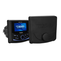 Marine and Powersports Headunit 3' Color TFT screen , 2 Zones, 4 volts Output, BT, RDS 4 X 50 Watts - front view | Silarius