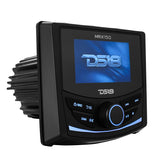 Marine and Powersports Headunit 3' Color TFT screen , 2 Zones, 4 volts Output, BT, RDS 4 X 50 Watts - side view | Silarius