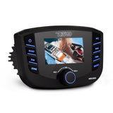 Marine Headunit TFT screen , 3 Zones, 4 volts Output, Bluetooth, RDS 4X50 Watts With DAB+ for Europe - front view | Silarius