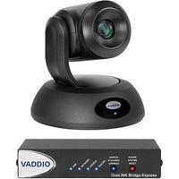 Vaddio 999-99630-270 RoboSHOT 30E HDBT OneLINK Bridge Express PTZ Camera System, 30x Zoom, Black