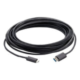 Vaddio USB 3.2 Gen 2x1 Type Male to Type Male Active Optical Cable, Plenum Rated, 30m, Black (440-1007-030)