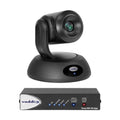 Vaddio 999-99600-200 RoboSHOT 12E HDBT OneLINK Bridge Video Conferencing System, Includes PTZ Camera and Interface, Black