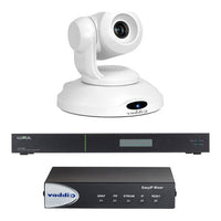 Vaddio EasyIP 10 Mixer AV Over IP Classroom System Base Kit, White (999-60321-000W)